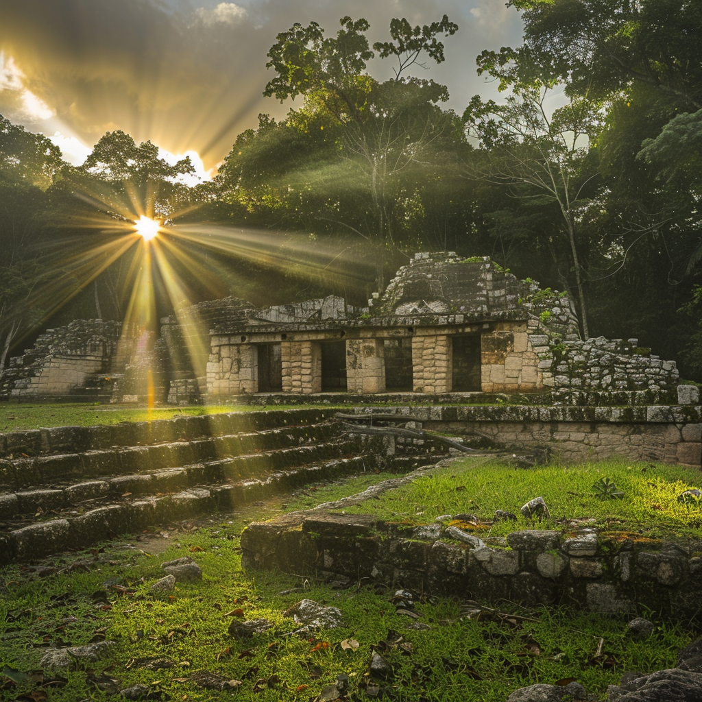 ruins in Honduras